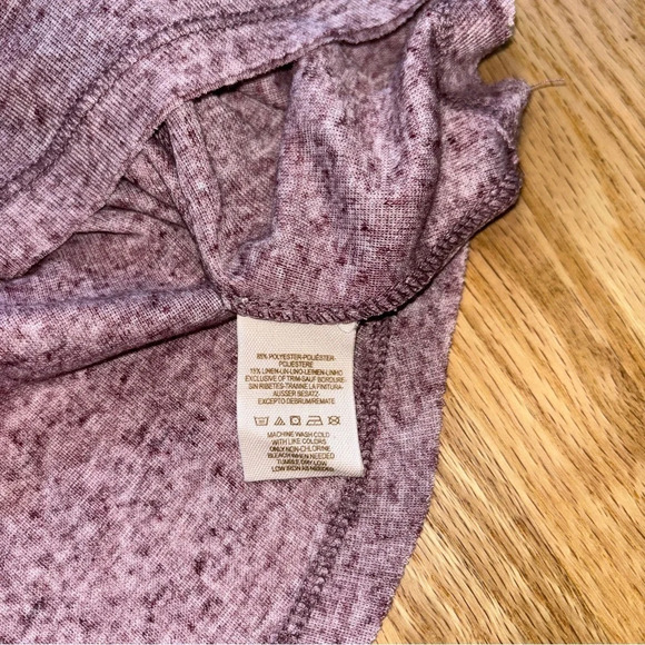 We The Free Purple Burnout Long Sleeve T-Shirt - Picture 4 of 6